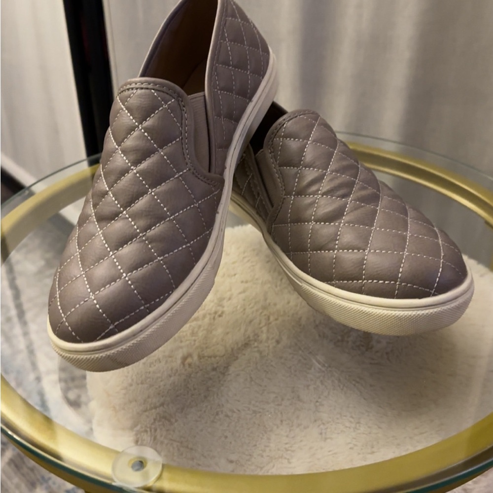 Steven Madden Quilted Slip-On Sneakers